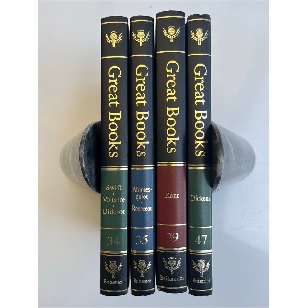 4 volumes of Brittanica’s Great Books Series